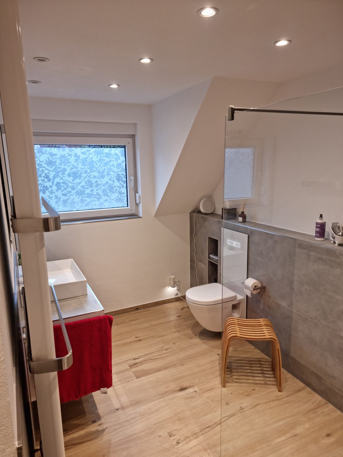 Projekt: Badezimmer im Dachgeschoss in Halver