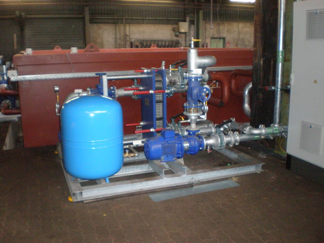 Projekt: Pumpstation für einen Industriekreislauf in Industrieprojekt