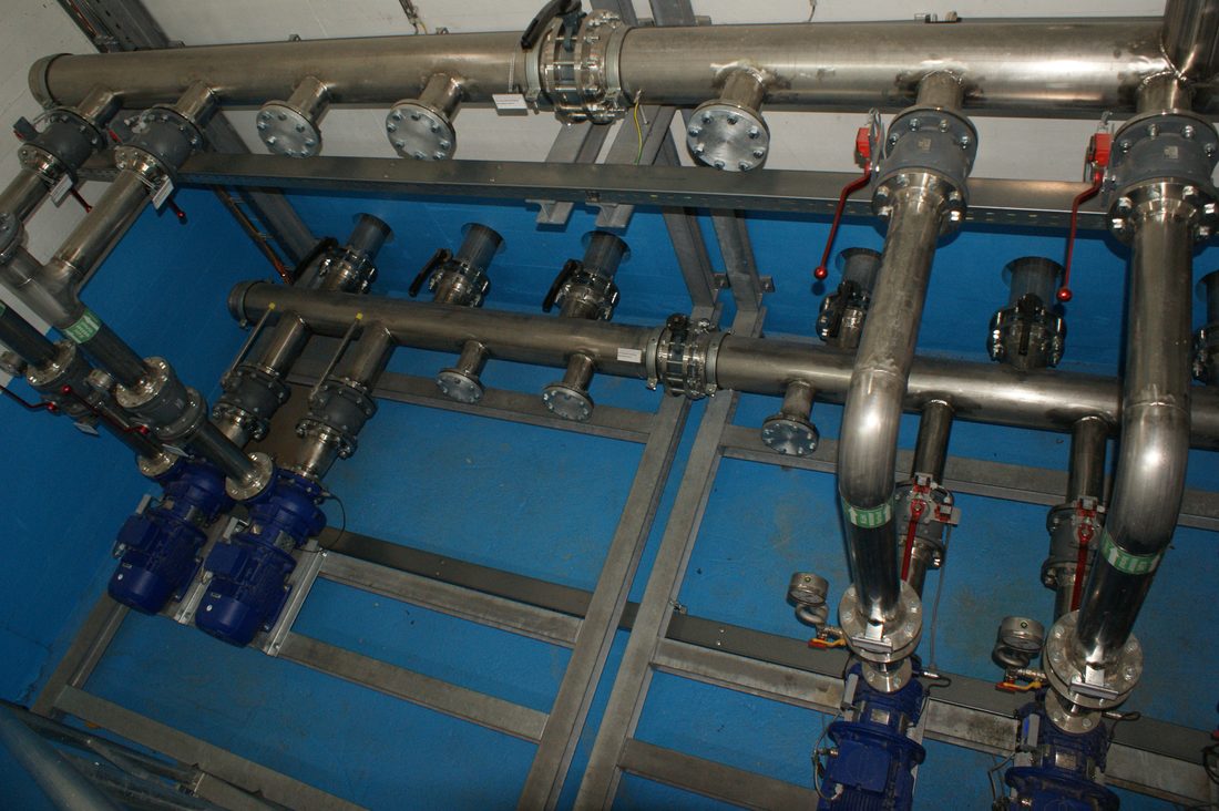 Projekt: Rohrleitungsbau in der Produktion in Industrieprojekt